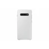 HUSA Smartphone Samsung, pt Galaxy S10+, tip back cover (protectie spate), piele, ultrasubtire, alb, &quot;EF-VG975LWEGWW&quot;