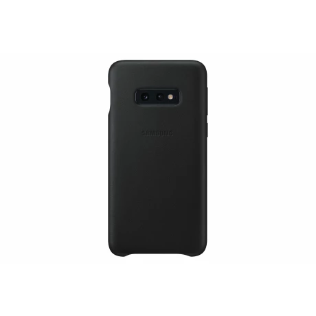 HUSA Smartphone Samsung, pt Galaxy S10E, tip back cover (protectie spate), piele, ultrasubtire, negru, &quot;EF-VG970LBEGWW&quot;