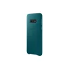 HUSA Smartphone Samsung, pt Galaxy S10E, tip back cover (protectie spate), piele, ultrasubtire, verde, &quot;EF-VG970LGEGWW&quot;