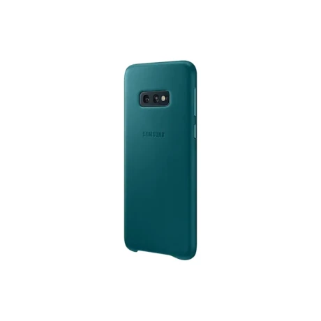 HUSA Smartphone Samsung, pt Galaxy S10E, tip back cover (protectie spate), piele, ultrasubtire, verde, &quot;EF-VG970LGEGWW&quot;