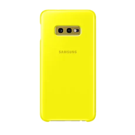 HUSA Smartphone Samsung, pt Galaxy S10E, tip back cover (protectie spate), silicon, ultrasubtire, galben, &quot;EF-ZG970CYEGWW&quot;