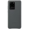 HUSA Smartphone Samsung, pt Galaxy S20 Ultra, tip back cover (protectie spate), piele, ultrasubtire, gri, &quot;EF-VG988LJEGEU&quot;