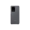 HUSA Smartphone Samsung, pt Galaxy S20 Ultra, tip smart book cover, microfibra, Smart LED View, gri, &quot;EF-NG988PJEGEU&quot;