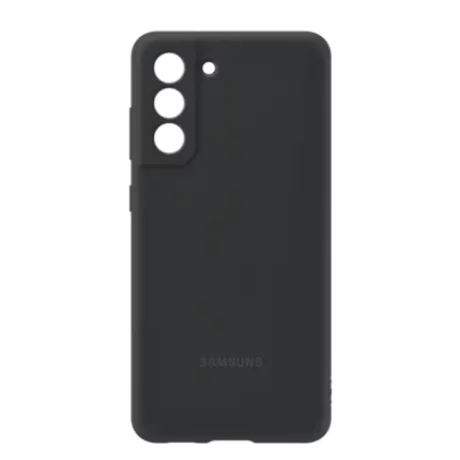HUSA Smartphone Samsung, pt Galaxy S21 Fe, tip back cover (protectie spate), silicon, ultrasubtire, gri, &quot;EF-PG990TBEGWW&quot;