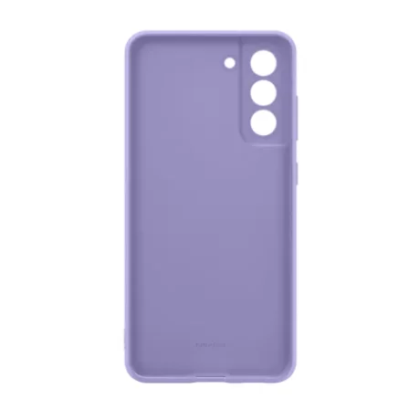 HUSA Smartphone Samsung, pt Galaxy S21 Fe, tip back cover (protectie spate), silicon, ultrasubtire, mov, &quot;EF-PG990TVEGWW&quot;