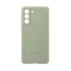 HUSA Smartphone Samsung, pt Galaxy S21 Fe, tip back cover (protectie spate), silicon, ultrasubtire, verde, &quot;EF-PG990TMEGWW&quot;