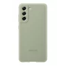 HUSA Smartphone Samsung, pt Galaxy S21 Fe, tip back cover (protectie spate), silicon, ultrasubtire, verde, &quot;EF-PG990TMEGWW&quot;