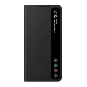 HUSA Smartphone Samsung, pt Galaxy S21 Fe, tip smart book cover, policarbonat | TPU, Smart Clear View, gri, &quot;EF-ZG990CBEGEE&quot;