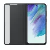 HUSA Smartphone Samsung, pt Galaxy S21 Fe, tip smart book cover, policarbonat | TPU, Smart Clear View, gri, &quot;EF-ZG990CBEGEE&quot;