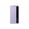 HUSA Smartphone Samsung, pt Galaxy S21 Fe, tip smart book cover, policarbonat | TPU, Smart Clear View, mov, &quot;EF-ZG990CVEGEE&quot;
