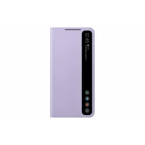 HUSA Smartphone Samsung, pt Galaxy S21 Fe, tip smart book cover, policarbonat | TPU, Smart Clear View, mov, &quot;EF-ZG990CVEGEE&quot;