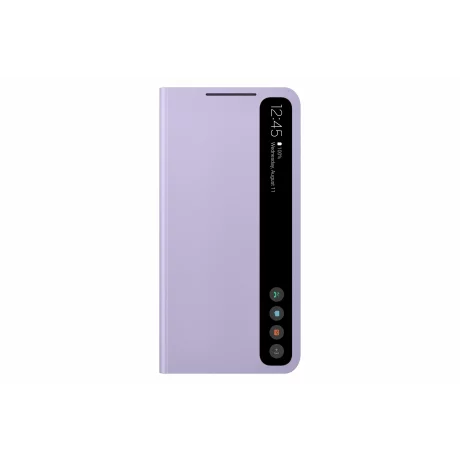 HUSA Smartphone Samsung, pt Galaxy S21 Fe, tip smart book cover, policarbonat | TPU, Smart Clear View, mov, &quot;EF-ZG990CVEGEE&quot;