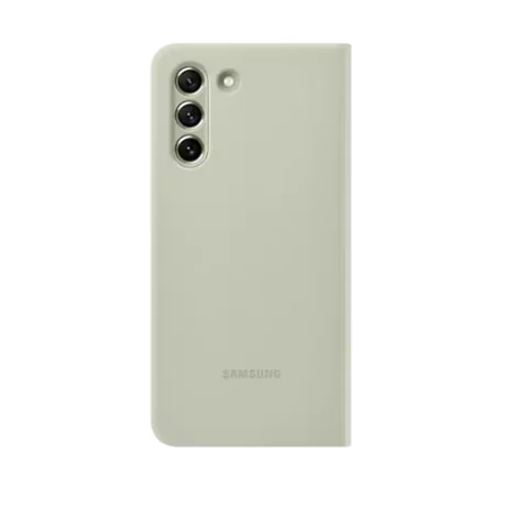 HUSA Smartphone Samsung, pt Galaxy S21 Fe, tip smart book cover, policarbonat | TPU, Smart Clear View, verde, &quot;EF-ZG990CMEGEE&quot;