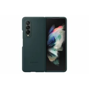 HUSA Smartphone Samsung, pt Galaxy Z Fold3, tip back cover (protectie spate), silicon, ultrasubtire, verde, &quot;EF-PF926TGEGWW&quot;