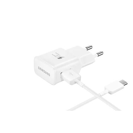 Incarcator retea 220V Samsung, Micro USB, , fast charge, alb, &quot;EP-TA20EWEUGWW&quot; (timbru verde 0.18 lei)