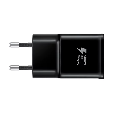 Incarcator retea 220V Samsung, USB, 15W, fast charge, negru, &quot;EP-TA20EBENGEU&quot; (timbru verde 0.18 lei)