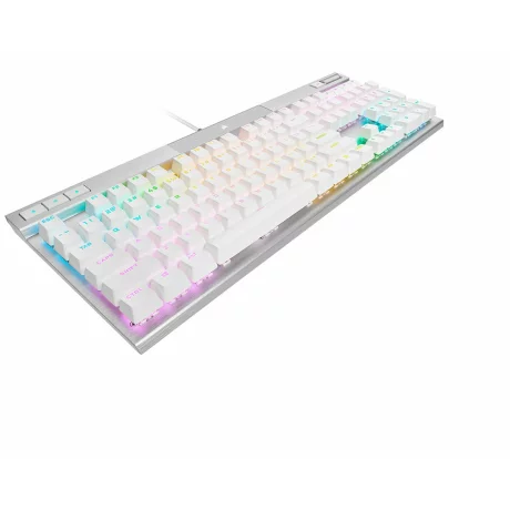 K70 PRO RGB Optical-Mechanical Gaming Keyboard with PBT DOUBLE SHOT PRO Keycaps - White &quot;CH-910951A-NA&quot;, (timbru verde 0.8 lei)