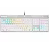 K70 PRO RGB Optical-Mechanical Gaming Keyboard with PBT DOUBLE SHOT PRO Keycaps - White &quot;CH-910951A-NA&quot;, (timbru verde 0.8 lei)