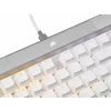 K70 PRO RGB Optical-Mechanical Gaming Keyboard with PBT DOUBLE SHOT PRO Keycaps - White &quot;CH-910951A-NA&quot;, (timbru verde 0.8 lei)