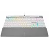 K70 PRO RGB Optical-Mechanical Gaming Keyboard with PBT DOUBLE SHOT PRO Keycaps - White &quot;CH-910951A-NA&quot;, (timbru verde 0.8 lei)