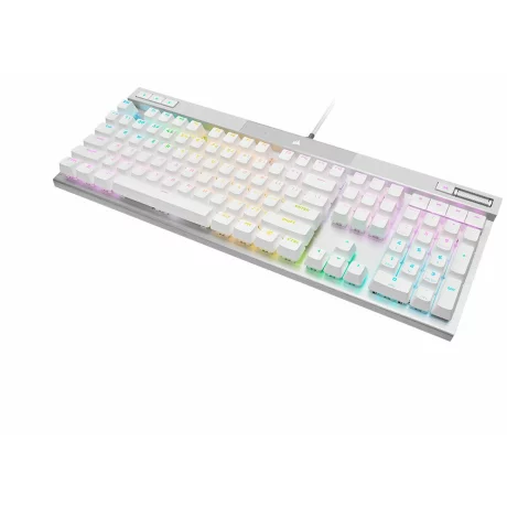 K70 PRO RGB Optical-Mechanical Gaming Keyboard with PBT DOUBLE SHOT PRO Keycaps - White &quot;CH-910951A-NA&quot;, (timbru verde 0.8 lei)