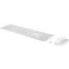 KEYBOARD +MOUSE WRL 650/COMBO WHITE 4R016AA HP &quot;4R016AA&quot;, (timbru verde 0.8 lei)