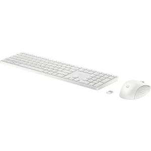KEYBOARD +MOUSE WRL 650/COMBO WHITE 4R016AA HP &quot;4R016AA&quot;, (timbru verde 0.8 lei)