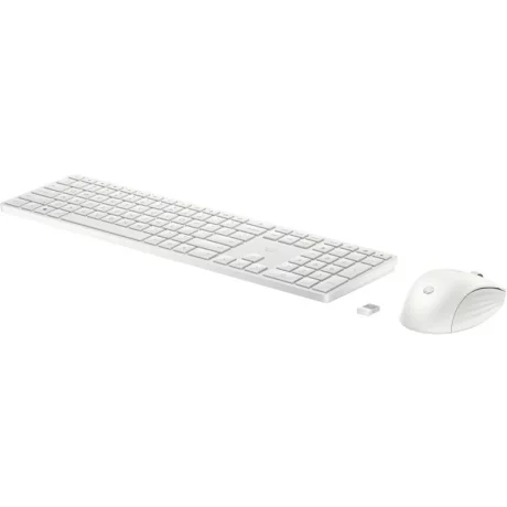 KEYBOARD +MOUSE WRL 650/COMBO WHITE 4R016AA HP &quot;4R016AA&quot;, (timbru verde 0.8 lei)