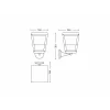 LAMPA DE PERETE PHLIPS HUE ECONIC EXT. &quot;000008718696170571&quot; (timbru verde 0.8 lei)