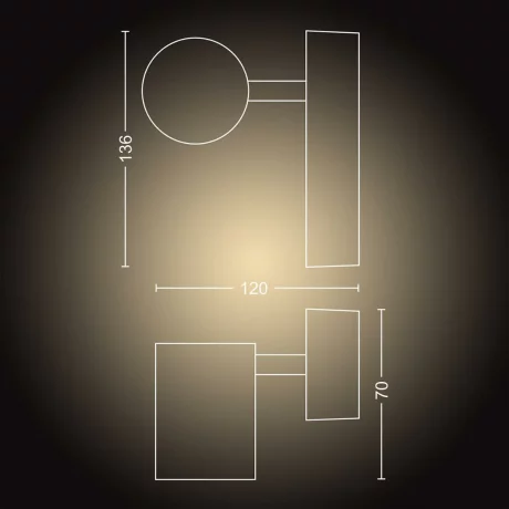LAMPA smart PHILIPS, LED, soclu GU10, putere 5 W, tip lumina alb, 350 lumeni, alimentare 220 - 230 V, &quot;000008718696175750&quot; (timbru verde 0.8 lei)