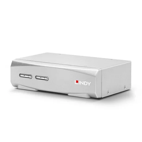 Lindy 2 Port HDMI 4K60 &amp;amp; USB KVM Switch, &quot;LY-39307&quot; (timbru verde 0.18 lei)