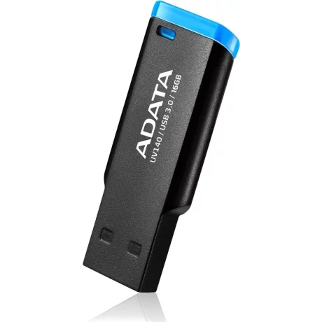 MEMORIE USB 3.0 16GB ADATA   UV140 Black&amp;amp;Blue &quot;AUV140-16G-RBE&quot; (timbru verde 0.03 lei)