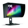 MONITOR BENQ 27&quot;, grafica, IPS, 4K UHD (3840 x 2160), Wide, 350 cd/mp, 5 ms, HDMI x 2, DisplayPort, &quot;9H.LGLLB.QBE&quot; (timbru verde 7 lei)