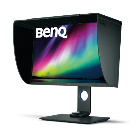 MONITOR BENQ 27&quot;, grafica, IPS, 4K UHD (3840 x 2160), Wide, 350 cd/mp, 5 ms, HDMI x 2, DisplayPort, &quot;9H.LGLLB.QBE&quot; (timbru verde 7 lei)