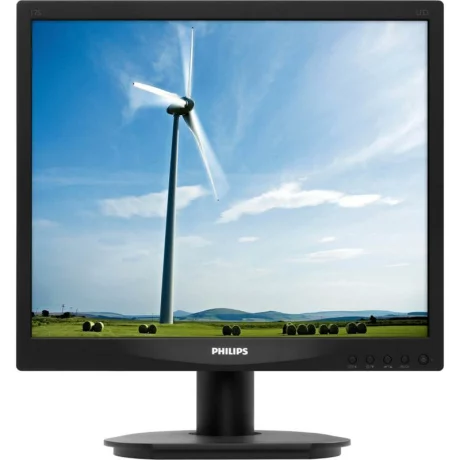 MONITOR PHILIPS 17&quot;, home, office, TN, SXGA (1280 x 1024), clasic, 250 cd/mp, 5 ms, VGA, DVI, &quot;17S4LSB/00&quot; (timbru verde 7 lei)