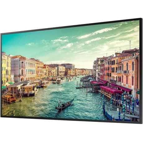 MONITOR Samsung - signage 74 inch, signage, IPS, 4K UHD (3840 x 2160), Wide, 500 cd/mp, 8 ms, HDMI x 2 | DisplayPort, &quot;LH75QMRABGCXEN&quot; (timbru verde 15 lei)