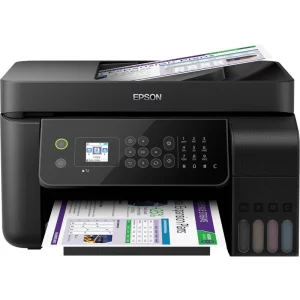 Multifunctional CISS Color Epson L5190, A4, Functii: Impr.|Scan.|Cop.|Fax, Viteza de Printare Monocrom: 33 ppm, Viteza de printare color: 33 ppm, Conectivitate:USB|Retea|WiFi, Duplex:nu, ADF:ADF &quot;C11CG85403&quot; (timbru verde 11 lei)