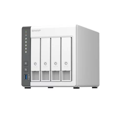 NAS STORAGE TOWER 4BAY/NO HDD TS-433-4G QNAP, &quot;TS-433-4G&quot; (timbru verde 4 lei)