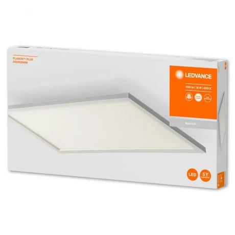 PANOU LED OSRAM, LED, soclu integrat, putere 15 W, tip lumina alb rece, 1500 lumeni, alimentare 220 - 230 V, &quot;000004058075268081&quot; (timbru verde 0.8 lei)