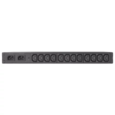 PDU APC, 1U pt. rack 19 inch, 12 prize IEC, intrare IEC, max 10 A, cablu nu e cazul, negru, &quot;AP4421&quot; (timbru verde 4 lei)