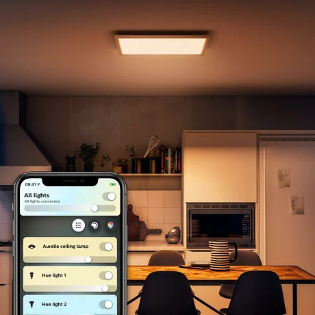 PLAFONIERA LED PHILIPS HUE 8718696175859 &quot;000008718696175859&quot; (timbru verde 0.8 lei)