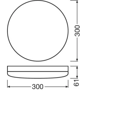 PLAFONIERA OSRAM, LED, soclu integrat, putere 24 W, tip lumina alb rece, 1920 lumeni, alimentare 220 - 230 V, &quot;000004058075062221&quot; (timbru verde 0.8 lei)