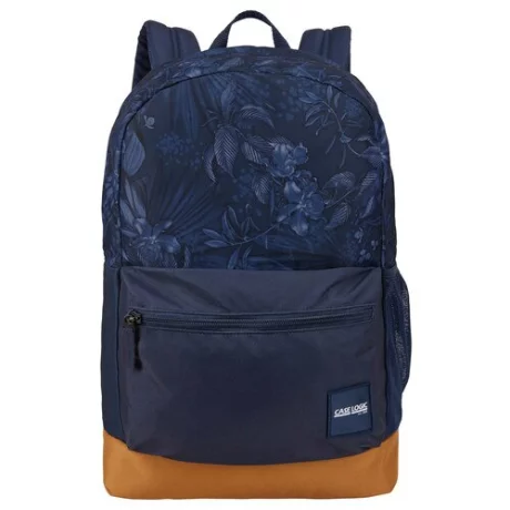 RUCSAC CASE LOGIC, pt. notebook de max. 15.6&quot;, 1 compartiment, buzunar frontal, buzunar lateral x 2, waterproof,  volum 24 litri, poliester, albastru, &quot;Commence&quot;,  &quot;RLCL-1116 DRS BLU FLOR/DRS BLU&quot; / 3203857