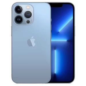 SMARTphone Apple, &quot;iPhone 13 PRO&quot;  ecran 6.1 inch, dual sim,  rez. camera 12 Mpix,  memorie interna 128 GB, 5G, iOS, acumulator 3095 mAh, albastru, &quot;MLVD3__A&quot; (timbru verde 0.55 lei)