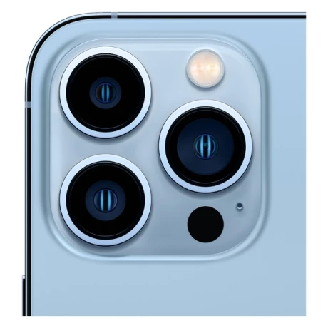 SMARTphone Apple, &quot;iPhone 13 Pro&quot;  ecran 6.1 inch, dual sim,  rez. camera 12 Mpix,  memorie interna 128 GB, 5G, iOS, albastru, &quot;mlvd3rm/a&quot; (timbru verde 0.55 lei)