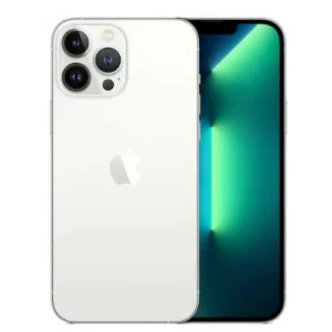 SMARTphone Apple, &quot;iPhone 13 PRO MAX&quot;  ecran 6.7 inch, dual sim,  rez. camera 12 Mpix,  memorie interna 128 GB, 5G, iOS, acumulator 4352 mAh, argintiu, &quot;mll73rm/a&quot; (timbru verde 0.55 lei)