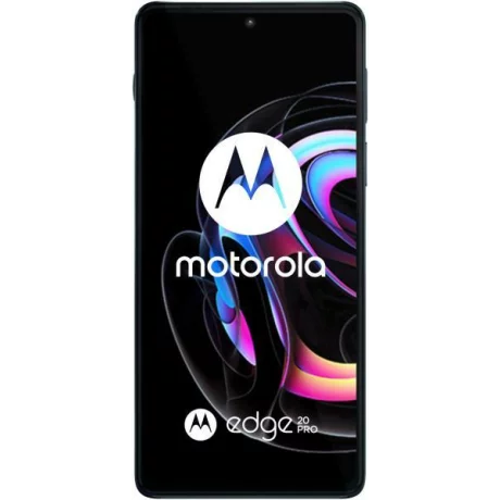 SMARTphone Motorola, &quot;Edge 20 Pro&quot;  ecran 6.7 inch, dual sim,  rez. camera 108 Mpix,  memorie interna 256 GB, 5G, Android, acumulator 4500 mAh, albastru, &quot;PANY0029PL&quot; (timbru verde 0.55 lei)