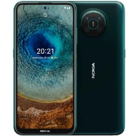 SMARTphone Nokia, &quot;X10&quot;  ecran 6.67 inch, dual sim,  rez. camera 48 Mpix,  memorie interna 32 GB, 5G, Android, acumulator 4470 mAh, verde, &quot;101SCALTH028&quot; (timbru verde 0.55 lei)