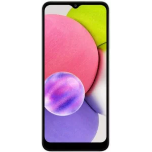 SMARTphone Samsung, &quot;Galaxy A03s&quot;  ecran 6.5 inch, dual sim,  rez. camera 13 Mpix,  memorie interna 32 GB, 4G, Android, acumulator 5000 mAh, alb, &quot;SM-A037GZWNEUE&quot; (timbru verde 0.55 lei)