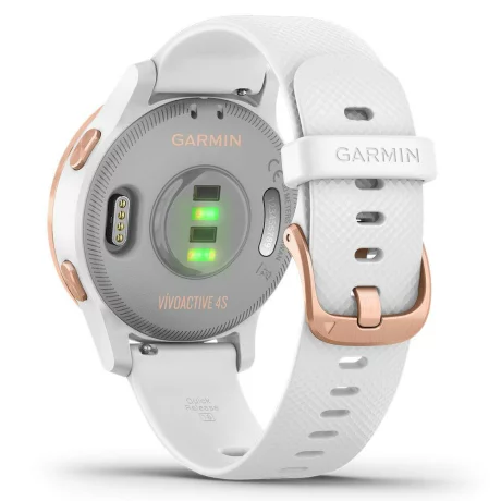 SMARTWATCH GARMIN, Vivoactive 4S, ecran 1.1 inch, touchscreen da 1.1 inch, conectare prin Bluetooth | GPS | WiFi, roz &amp;amp; auriu &amp;amp; alb, &quot;010-02172-24&quot; (timbru verde 0.18 lei)